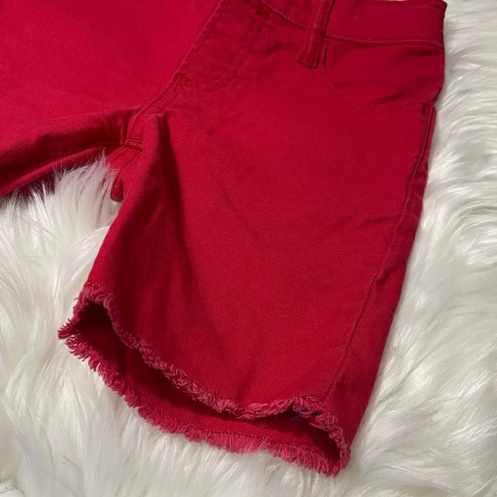 GAP Denim Youth Boy Size 5 Raw Hem Shorts